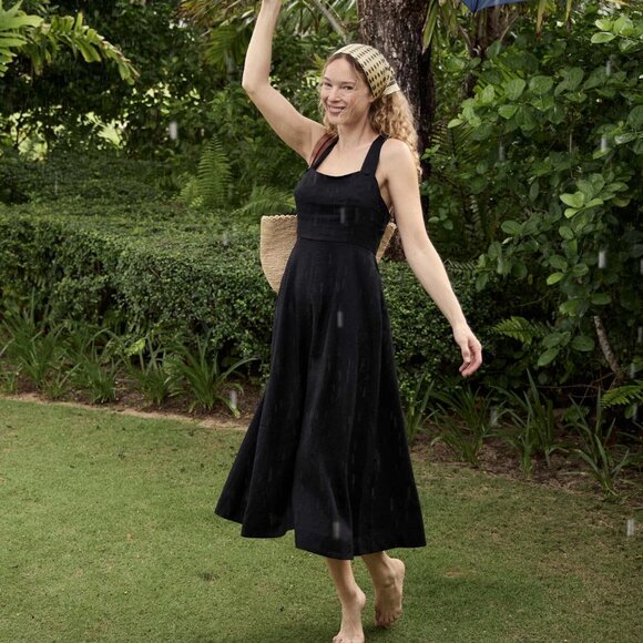 Doen Colbie Dress in Black sz M NWT - Picture 1 of 15